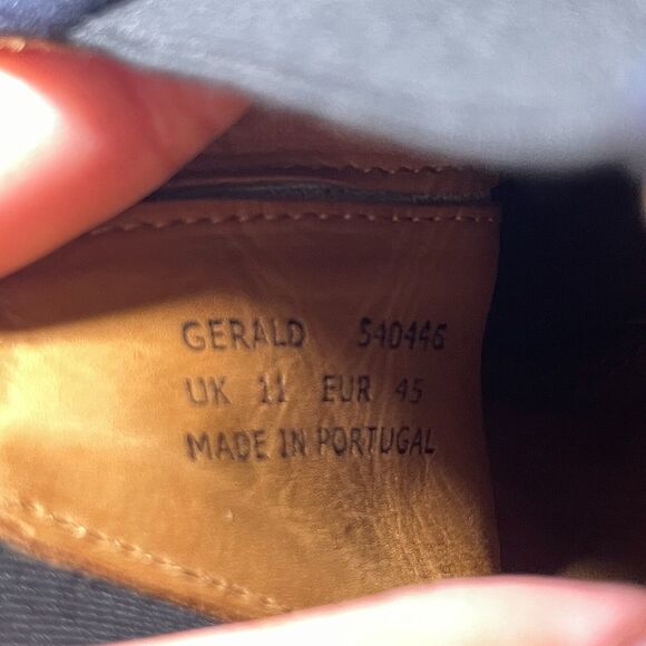 Paul Smith Gerald Chelsea Boots Mens Size 10 Navy Blue Suede Leather Dress - Picture 11 of 12